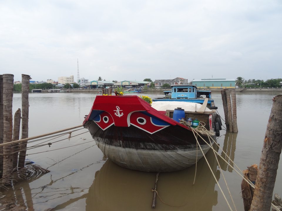 Le delta du Mékong, Vietnam