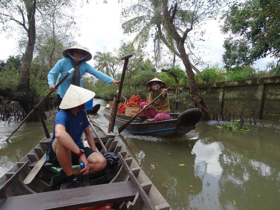 Le delta du Mékong, Vietnam